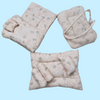 8 PIECESBABY BEDDING PEACH RABBIT CLOUD