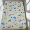 Diaper Changing Sheet yellow car