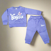 Warm Baby Track Suit Bonjour Purple