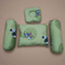 4 pieces Pillow Set green panda