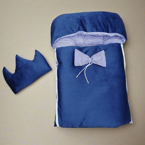 Velvet Carry Nest With Pillow hooded 12-9