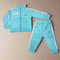 Warm Baby Zipper Track Suit sea green