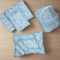 8 Pieces Baby Bedding set sky blue unicorn VOL-4-8
