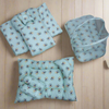 8 Pieces Baby Bedding set sea green puppy Vol-2-8