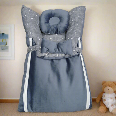 Velvet Carry Nest With Pillow Bow 12-9