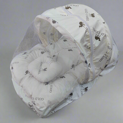 Mosquito Net yellow gold camel