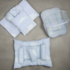 8 Pieces Baby Bedding set sky blue clouds Vol-29-8