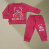 Warm Baby Track Suit Moschino Red