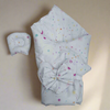 Bow Hearts Ribbon Carry Nest white multi planets