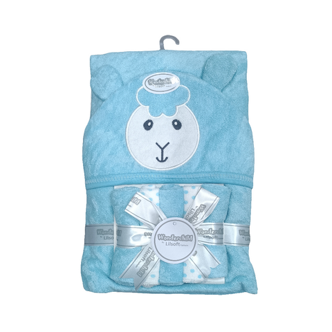 Baby Bath Towel With 5 Face Towels