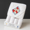Baby Bath Towel With 4 Face Towels White