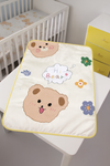 Diaper Changing Sheet yellow bear