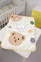 Diaper Changing Sheet yellow bear
