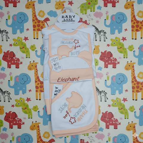 7 Pieces Starter Set Elephant Thank heaven