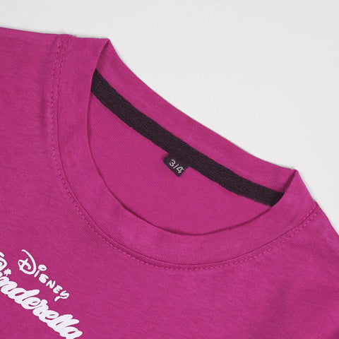 Cinderella summer Tee purple
