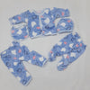 5 pieces Baby Suit for winter - light blue mickey