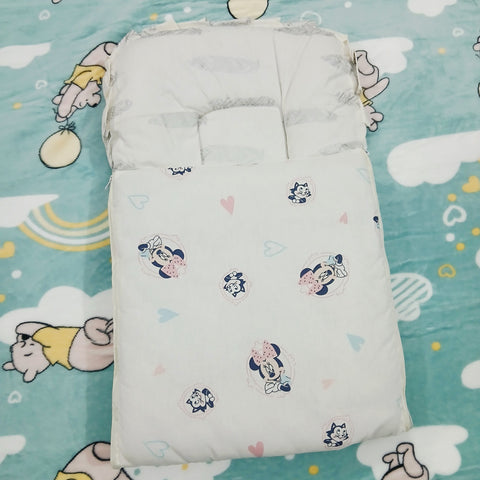 Stylish Carry Nest frill style white mickey - vol 9