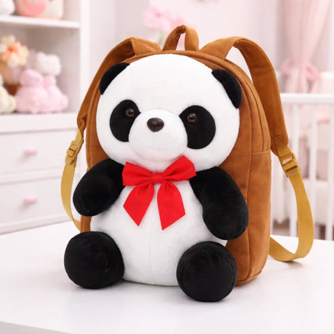 Character Backpack - Brown - Panda - 119491