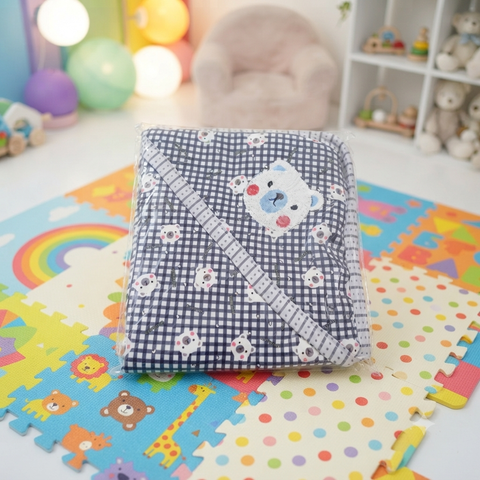 Hooded Warm Wrapping Sheet Beear square