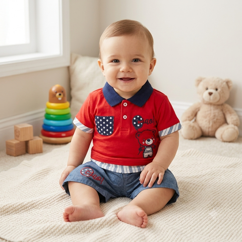 Boy Suit For Summer Bear