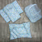8 Pieces Baby Bedding set sky blue unicorn VOL-4-8