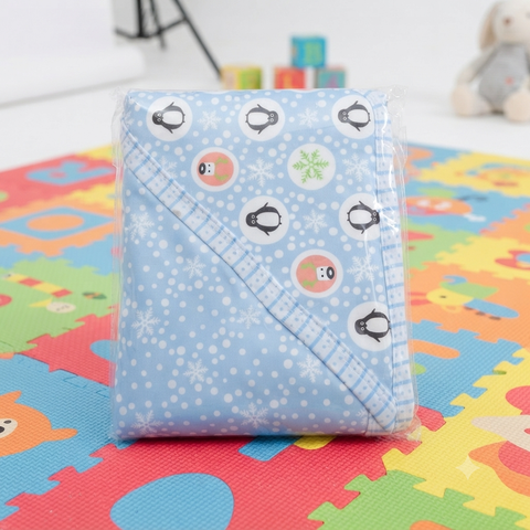 Hooded Warm Wrapping Sheet penguin