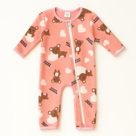 Baby Romper For Winter pink bear vol 17-9