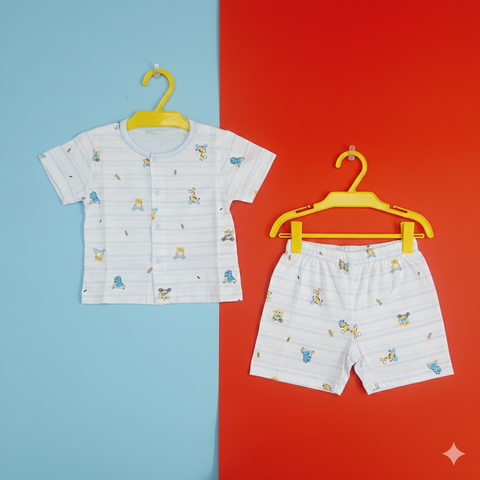 Imported Baba Shirt Shorts Giraffe