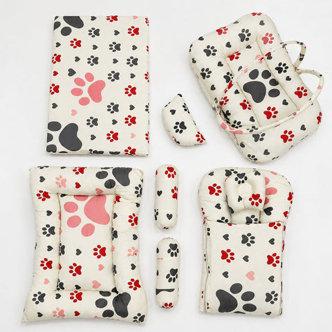 8 Pieces Baby Bedding foot print