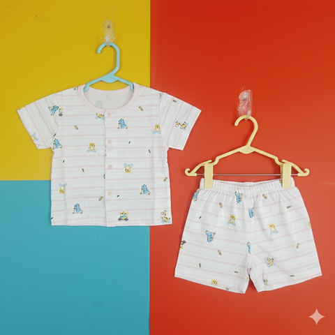Imported Baba Shirt Shorts Giraffe