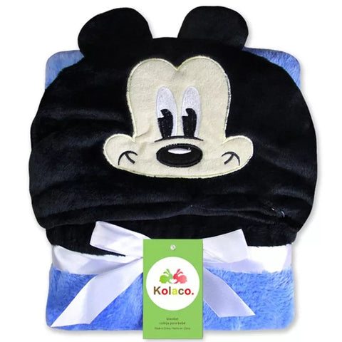 Blanket Shawl Blue mickey