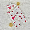 Warm Cozy Swaddles pink stars
