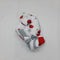 Ribbon carry nest white red hearts