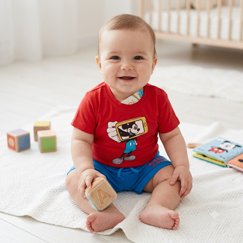 Boy Suit For Summer mickey mouse