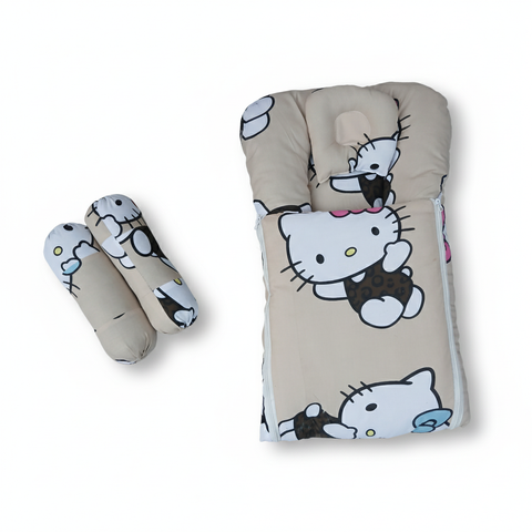 Carry Nest With Pillows Light brown kitty