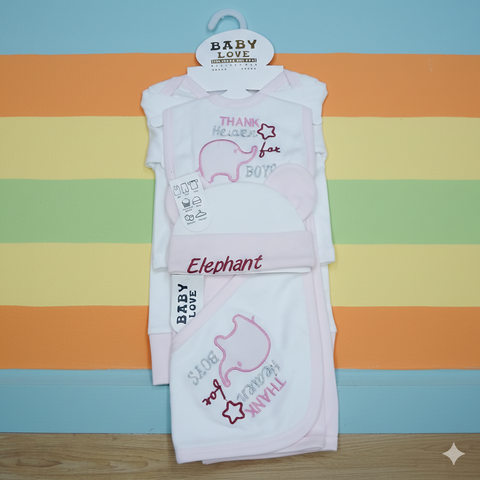 7 Pieces Starter Set Elephant Thank heaven