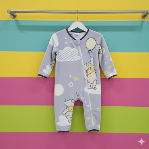 Baby Romper For Winter purple pooh vol 21-10