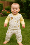 Imported Night Suit Yellow Animal