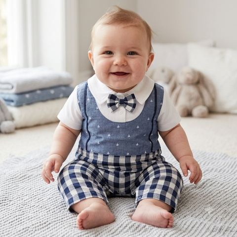 Imported Romper bow ship article