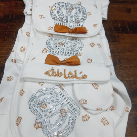 12 Pieces Starter Set MashaAllah crown set