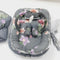 6 pieces snuggle grey flowers