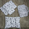 8 pieces Bedding set  white black grey hearts  Vol-10-9