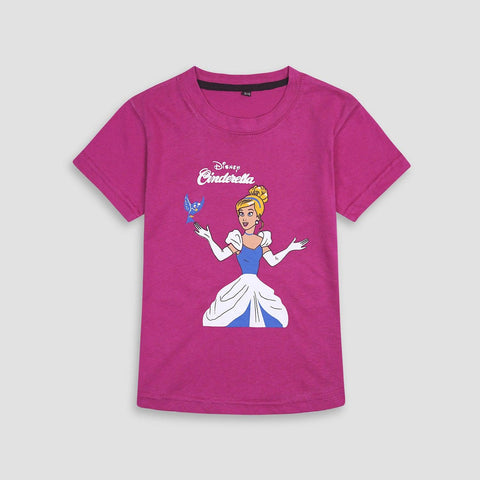 Cinderella summer Tee purple