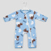 Baby Romper For Winter blue bear vol 17-9