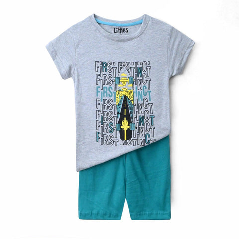 Baby dress for summer Grey first