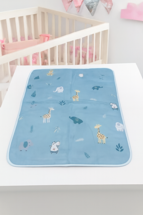 Diaper Changing Sheet animals