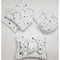 8 Pieces Baby Bedding set white blue stars VOL-11-8