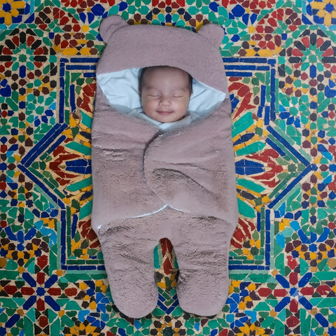 Warm Cozy Swaddles Simple Print
