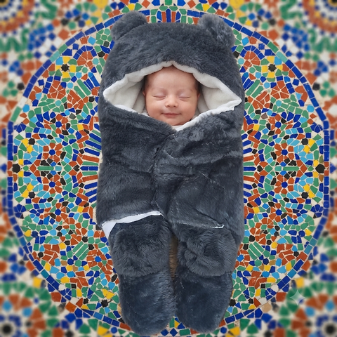 Warm Cozy Swaddles Simple Print