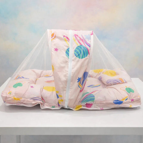 Mosquito Net pink space - Bbs 6